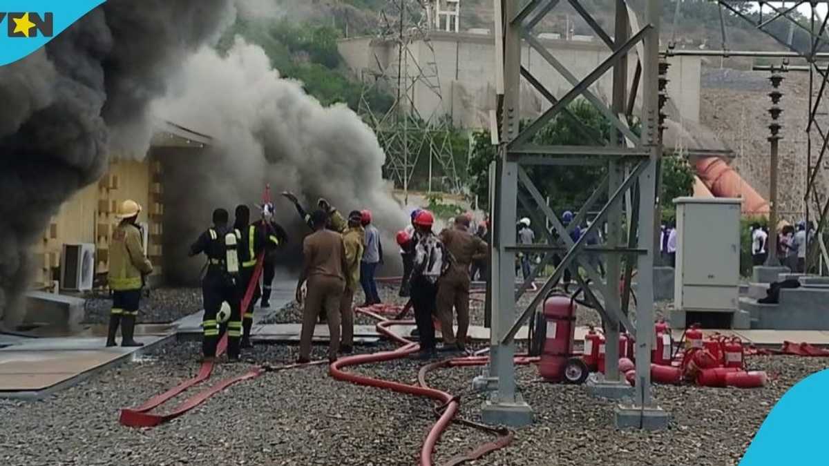 BREAKING: Akosombo Dam operations suspended following major fire outbreak