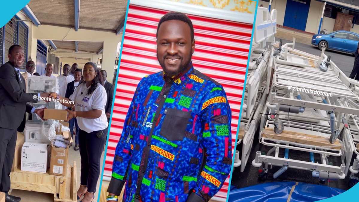 Videos As Alpha Hour Lead Pastor Rev Elvis Agyemang Donates To Korle-Bu ...