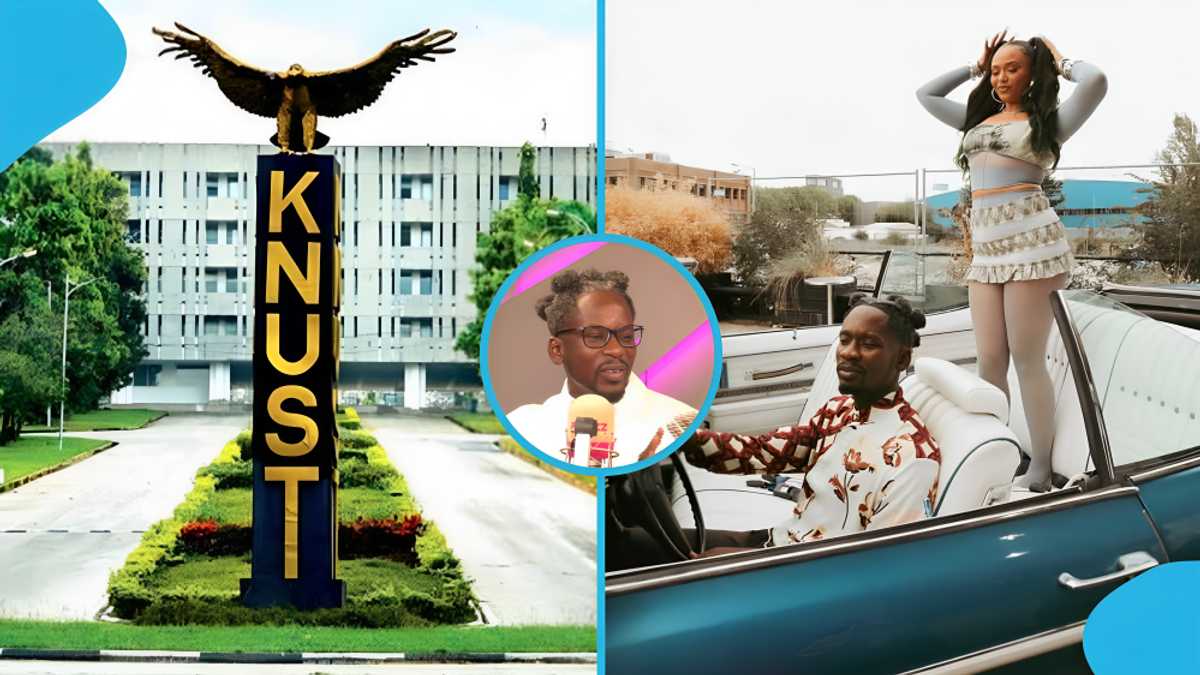 Mr Eazi goes all out for alma mater KNUST as heated debate over university resurfaces