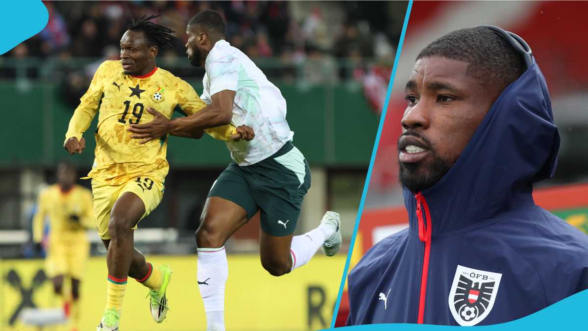 Kevin Danso celebrates special family moment after Austria-Ghana friendly