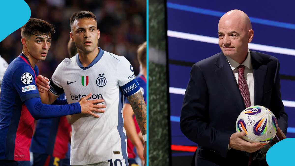 FIFA President Infantino Breaks Silence On Team He Will Support Ahead of Inter vs Barcelona Champions League Tie