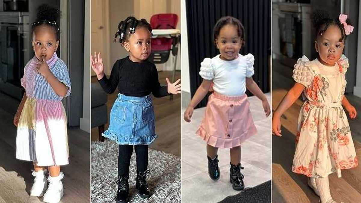 Little Girl Who Dresses Smartly To School Everyday Trends: 