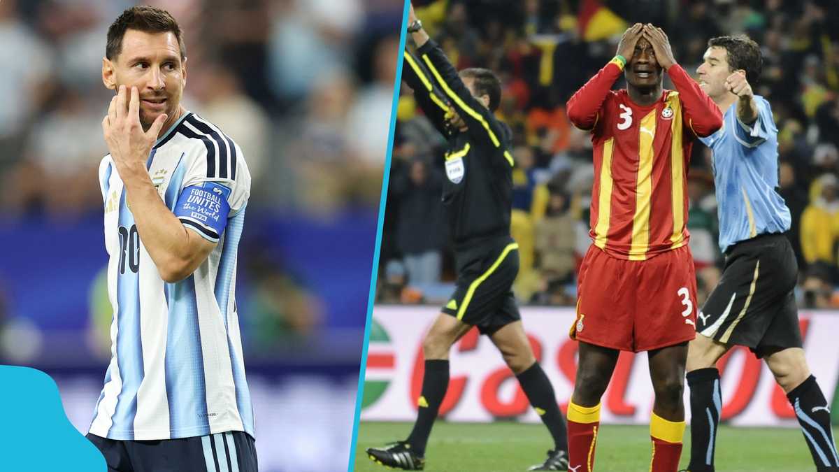 Lionel Messi surpasses Asamoah Gyan's unwanted World Cup record after penalty miss
