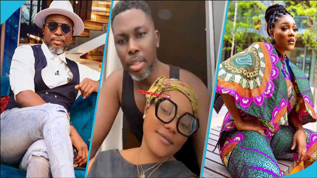 A Plus And His Wife Akosua Vee Get Cosy In A Video, He Praises Her ...