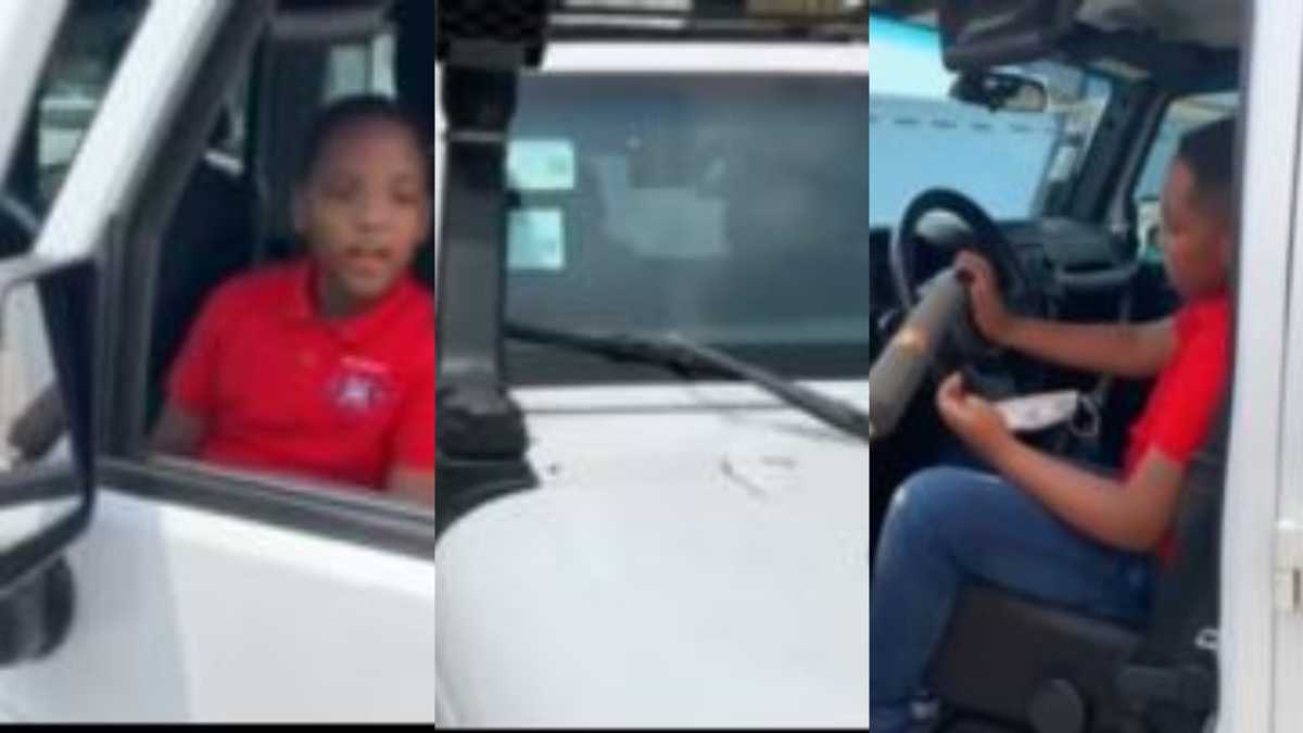 Student Riding Jeep Our Day letter: 9-year old viral student to ride in Jeep for one day as ...
