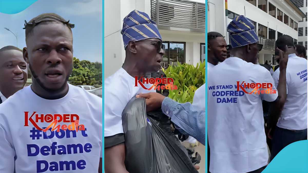 Godfred Dame supporters confront officers at CID headquarters, video causes stir