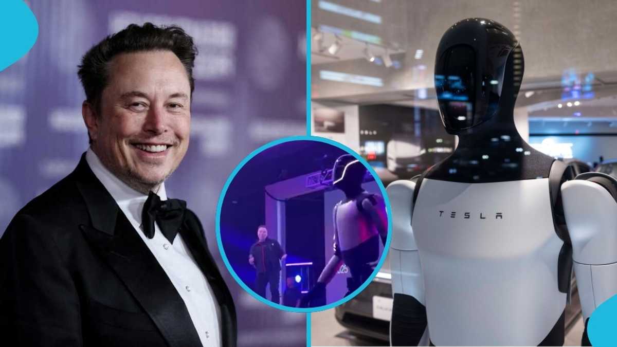 Elon Musk and Tesla Robot Dance After $1 Trillion Deal Approval, Video - YEN.COM.GH