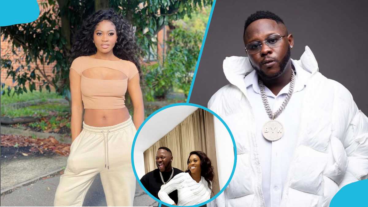 Sister Derby's ex-lover and Fella Makafui's ex-husband Medikal is expecting his first child with singer Eazzy