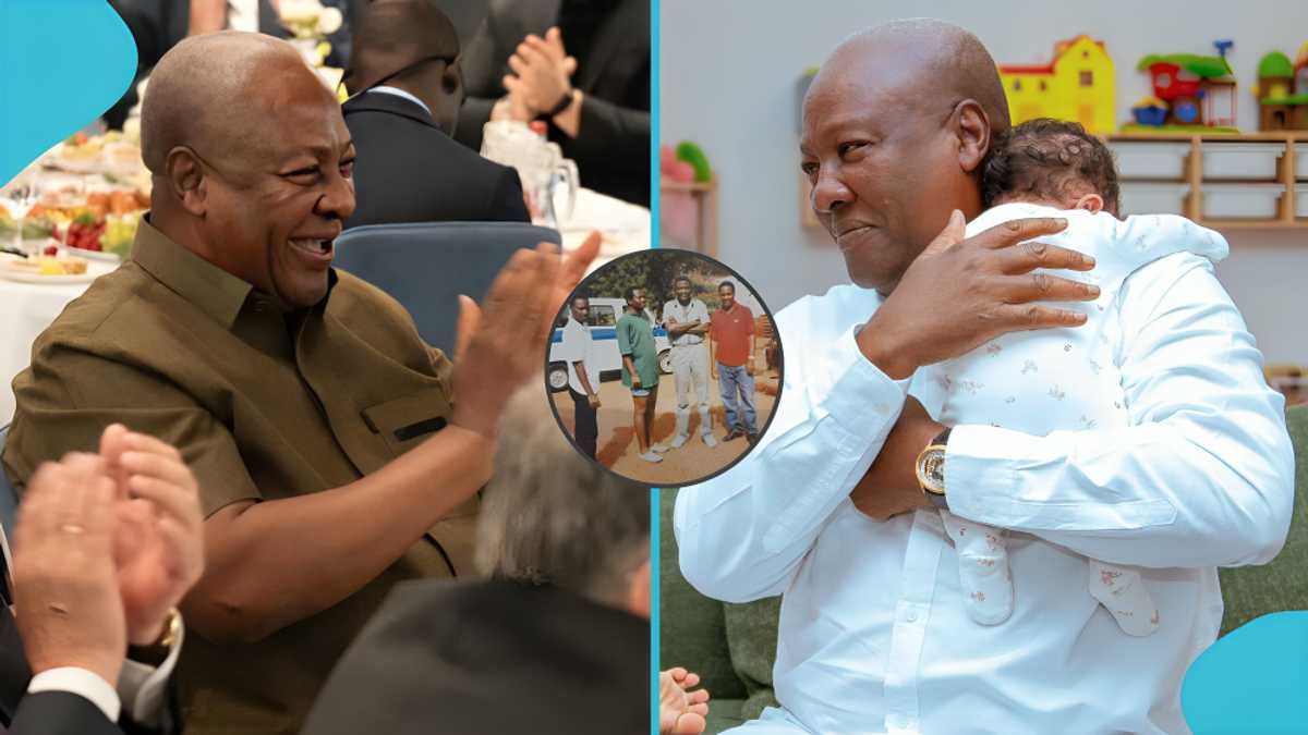 Down Memory Lane: Throwback photo of President John Dramani Mahama during his national service days surfaces
