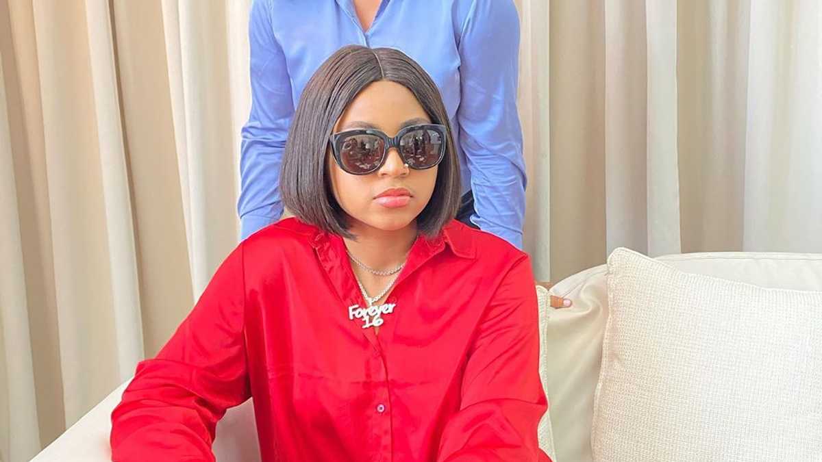 Regina Daniels reacts after video of heated exchange with mother surfaces online