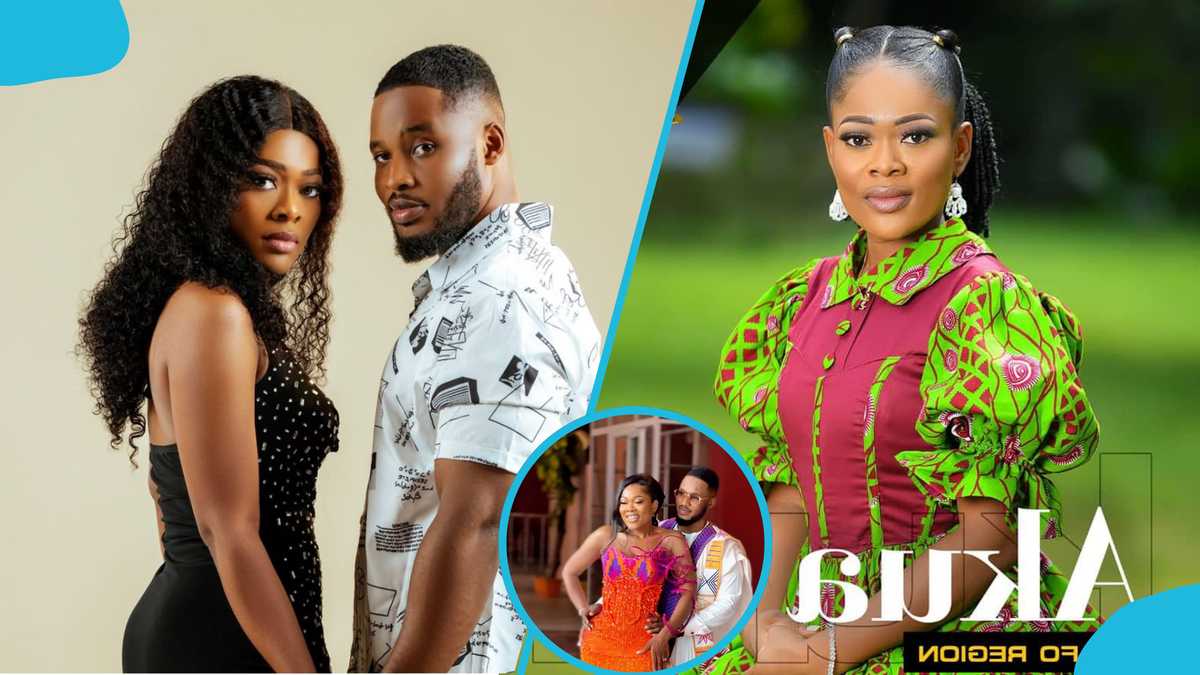 Akua GMB marries in a stylish kente gown, GMB queens congratulate her