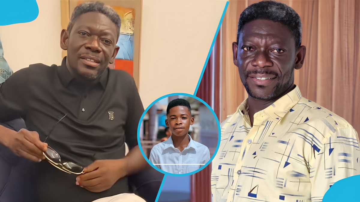 Agya Koo’s teenage son celebrates birthday, actor pens emotional message: “You’ll be bigger than me”