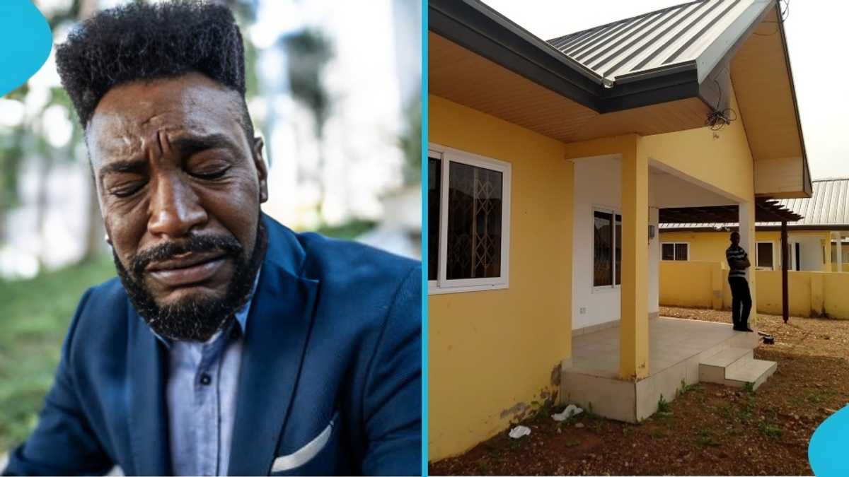 Ghanaian man breaks down over excessive fees by housing agents, video