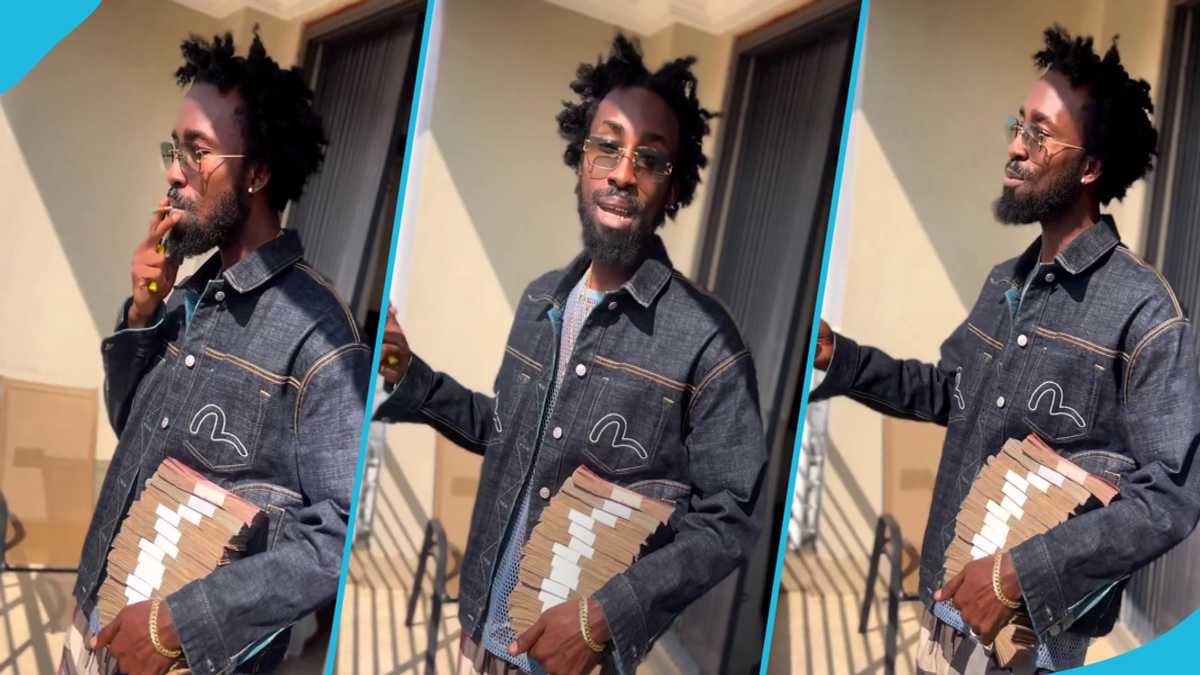 Oseikrom Sikanii: Kumerican Rapper Flaunts Money Bundles, Video Sparks ...