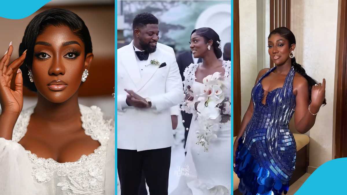 Regina Van-Helvert finally speaks after her wedding, Ghanaians can't stop reacting to video