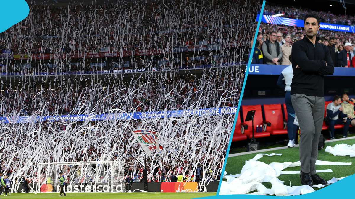 This is why Atletico Madrid fans threw toilet paper during Arsenal Champions League match