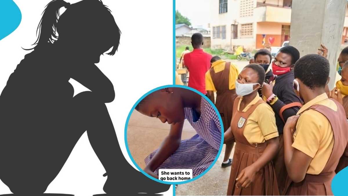 SHS fresher cries to go home in viral video days after school resumption
