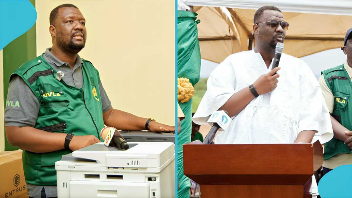 DVLA boss Julius Kotey unveils instant licence printing machines