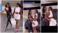 "Guinness world record?": Hilda Baci in skimpy skirt, flaunts backside as she catwalks with bestie in video