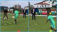 McDan: Ghanaian businessman spends time with son as he exhibits football skills in video
