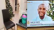 GH journalist uses water bottle & others to set up for world-class interview on Aljazeera