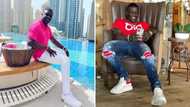 Akon gets roasted over strange hairstyle after posing for pics with Ja Rule and Fat Joe: “Who cut Akon’s hair”