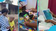 Afronita buys clothes, sneakers, iPad and books for disabled young boy