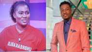 Abena Korkor apologises to Asamoah Gyan over claims that he slept with her; drops photos with him and others