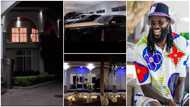 This is a real mansion: Video of Adebayor's luxurious mansion with posh cars, pool, gym & cinema inspires fans