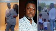 Kwame A Plus spends time with his wife and kids in the UK in a beautiful video