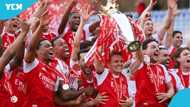 Why 2 Arsenal players did not receive medals during title ceremony