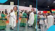 President John Mahama dances with Farida, his sons and daughter in-law at inauguration dinner