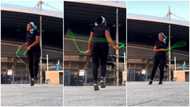 Is it that easy? Reactions as young lady dances & skips to Rema Calm Down song in viral video