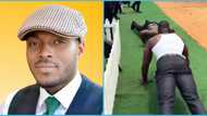 Bodybuilders honour late colleague with push-ups before burial