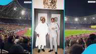 Sharaf Mahama flies to London, spends several Pounds to watch match