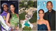 Photos of Luxurious Mansions Belonging to Rihanna & A$AP Rocky, Will Smith & Jada, and other famous celebrity couples
