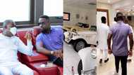 Sarkodie tours Kwame Despite's million-dollar mansion in Accra; video drops
