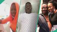 Mr Ibu showers wife with praises, appreciates her for looking after him in sick bed, video trends