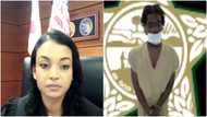 Video shows suspect 'shooting his shot' at female judge during court hearing
