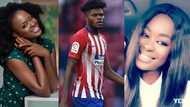 Meet the beautiful Miss Ghana girlfriend of Black Stars player Thomas Partey (Photos)