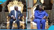 Otumfuo and his family visit Esama of Benin Kingdom in Nigeria, receive a royal welcome at the airport