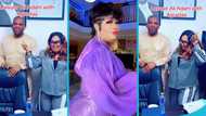 Agradaa's lawyer looks unhappy as she rejoices amid Empress Gifty's lawsuit, video