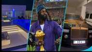 Video of Emmanuel Adebayor's mansion showing the garage, swimming pool, and rooms awes many