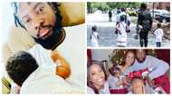 "Happy Birthday Destiny": Sonnie Badu celebrates 5th child's, hides her face in photo, Ghanaians react