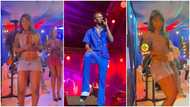 Black Sherif Concert: Efia Odo Causes Stir At Blacko's Mozama Disco Concert; Dances In Tiny Mini Skirt