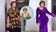 Onua TV presenter Aba Dope looks beautiful in elegant kente and gold jewellery: "You look splendid"