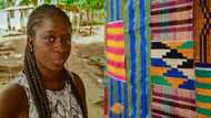 My salary as a teacher is not enough; I made Ghc 9000 in just 1 month from selling kente