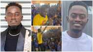 Lil Win Does Energetic Dance with Ghanata SHS Students; Dances to Popular Song Azonto Ghost, Folks Praise Him