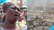 Kantamanto Market fire: Ghanaian widow who took a loan to stock her shop weeps in video