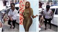 Fella Makafui: Old video of the actress dancing and showing off her new car surfaces online, many fans react